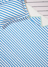 Jogo de Colcha Infantil - Listrado Anil